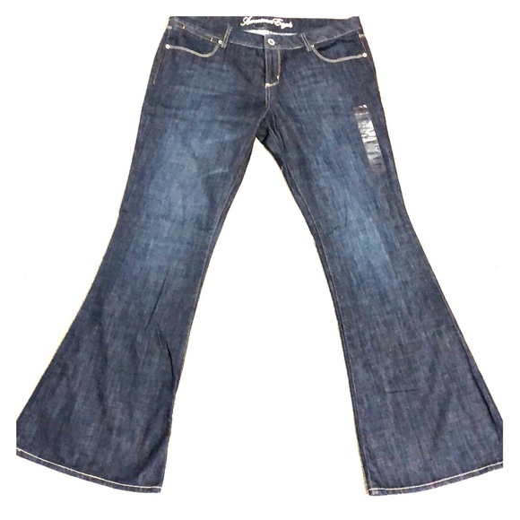 American Eagle Outfitters Denim - *NEW* Dark wash denim flare jeans